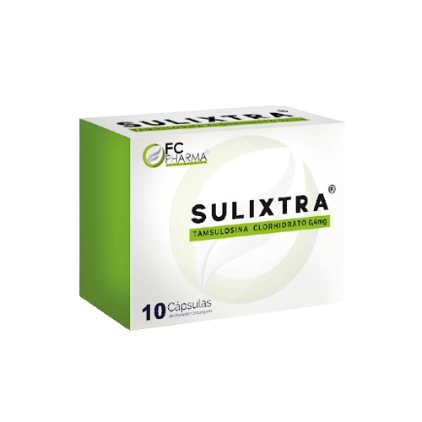 SULIXTRA X10CAP (TAMSULOSINA)