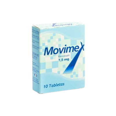 MOVIMEX 7,5MG X 10TAB OFTALMI