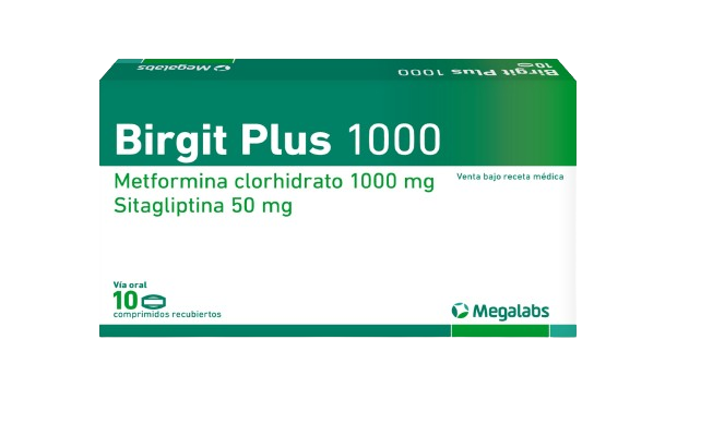 BIRGIT PLUS 50MG-1000MG X10 COMP