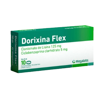DORIXINA FLEX 125MG-5MG X 10 COMP REC