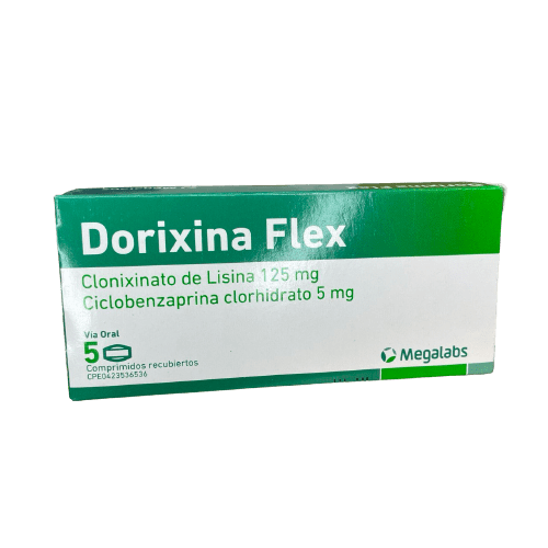 DORIXINA FLEX 125MG-5MG X 5 COMP