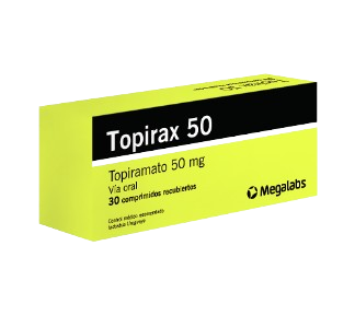TOPIRAX 50MG X 30 COMPR