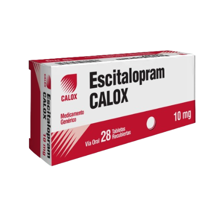 ESCITALOPRAM 10MG X 28TAB CALOX
