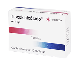 TIOCOLCHICOSIDO 4MG X 12TAB
