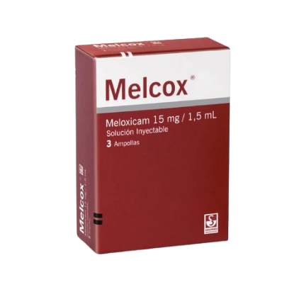 MELCOX 15MG-1.5ML X 3 AMP INY MEYER