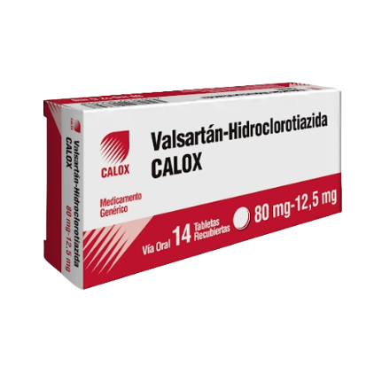 VALSARTAN-HIDRO 80MG-125MG X 14TAB CALO