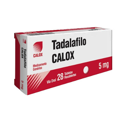 TADALAFILO 5MG X 28TAB CALOX