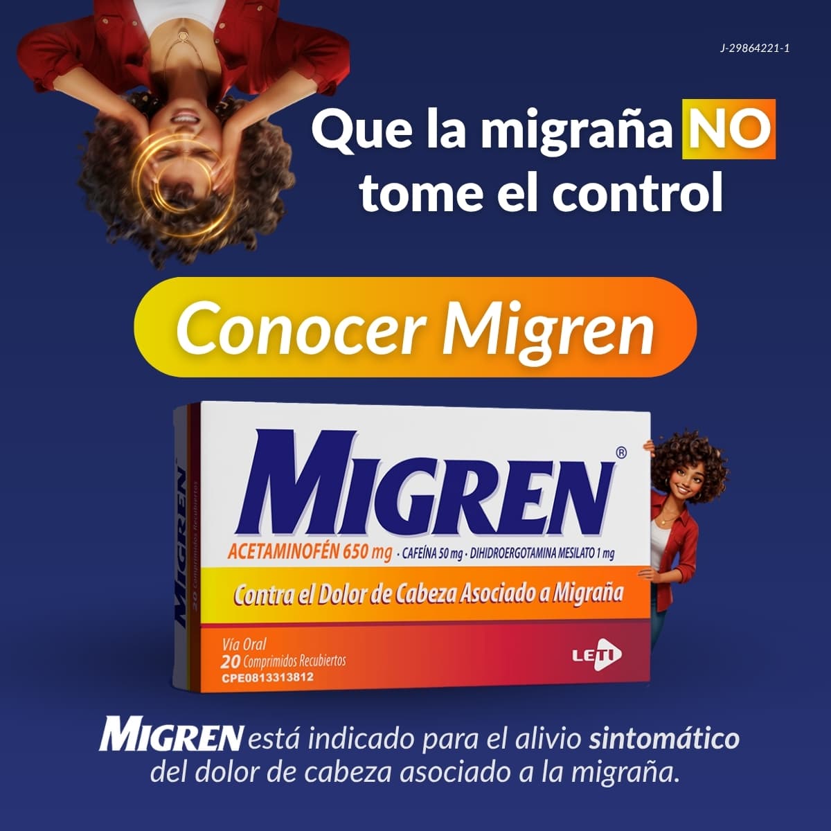 Que la migraña no tome el control