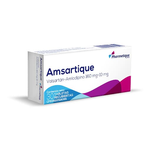 AMSARTIQUE 160MG-10MG X 30TAB