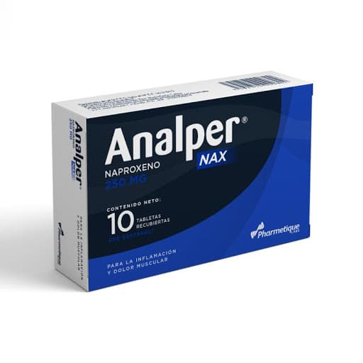 ANALPER NAX 250 MG CAP X 10