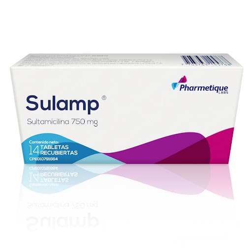 SULAMP 750MG X 14TAB