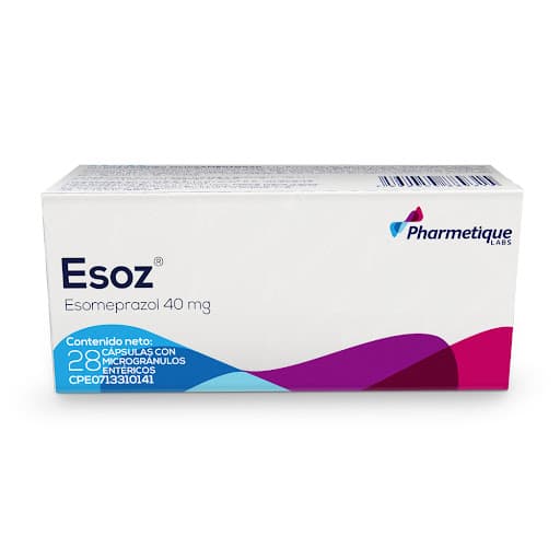 ESOZ 40MG X 28CAP