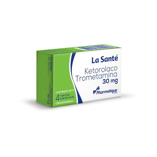KETOROLACO 30MG X 4 TAB ELTER