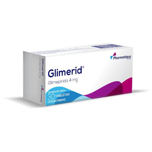 GLIMERID 4MG X 3O TAB