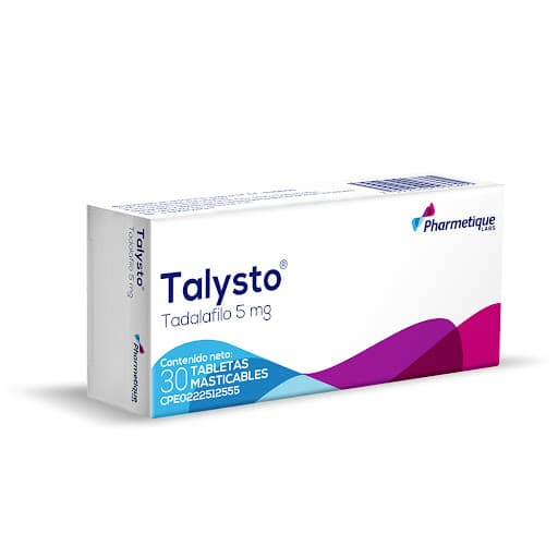 TALYSTO 5MG X 30 TAB MASTIC