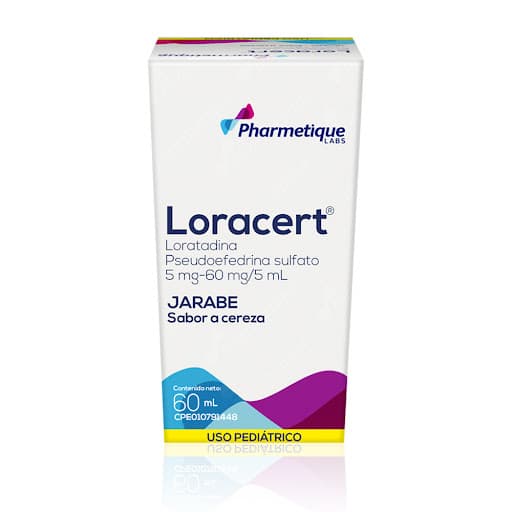 LORACERT JARABE 60ML