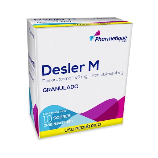 DESLER M 1.25MG-4MG 10 SOBRE