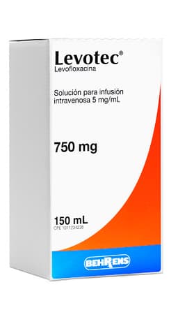 LEVOTEC 750MG X 150ML AMP