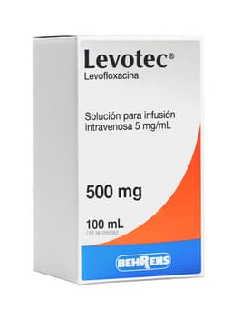LEVOTEC 500MG X 100ML AMP