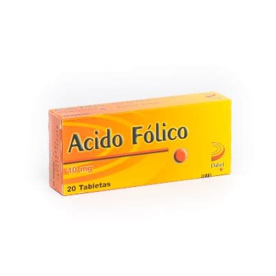 ACIDO FOLICO 10MG X 20 TAB  MEYER