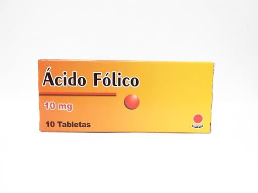 ACIDO FOLICO 10MG X 10 TAB  MEYER