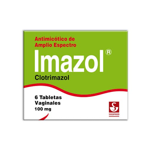 IMAZOL 100MG X 6 TAB VAGINALES