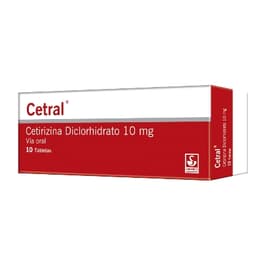 CETRAL 10MG X 10TAB