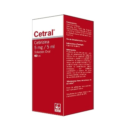 CETRAL 5MG/5ML 60ML SOL