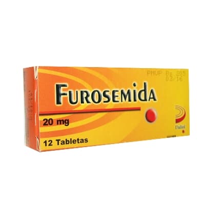 FUROSEMIDA 20MG X 12TAB MEYER