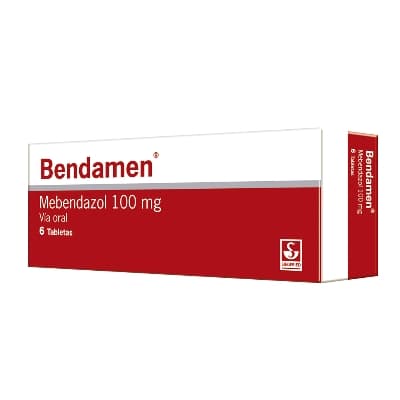 BENDAMEN 100MG X 6TAB