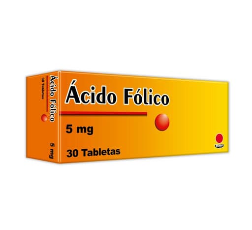 ACIDO FOLICO 5MG X 30 TAB  MEYER
