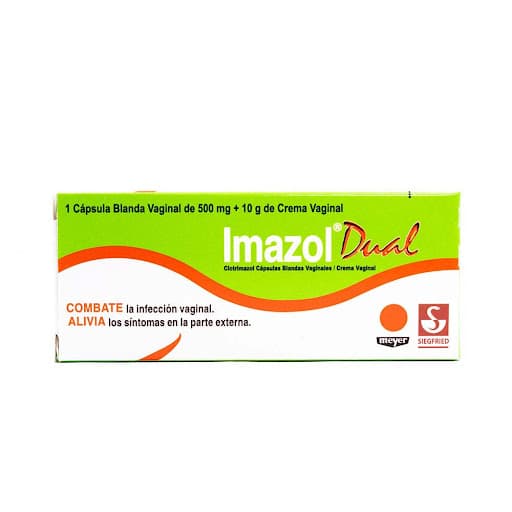 IMAZOL DUAL CREMA+OVULO 500MG X 1OVULO