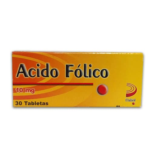 ACIDO FOLICO 10MG X 30 TAB  MEYER