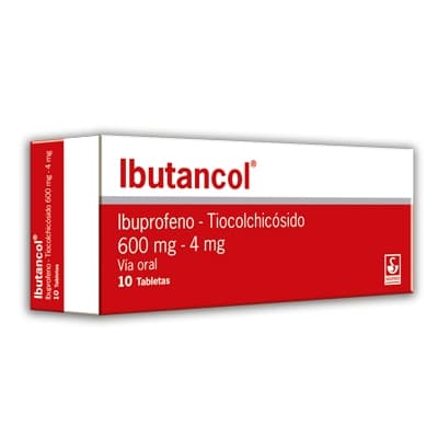 IBUTANCOL 600MG-4MG X 10 TAB