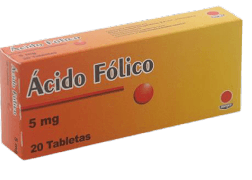 ACIDO FOLICO 5MG X 20 TAB  MEYER