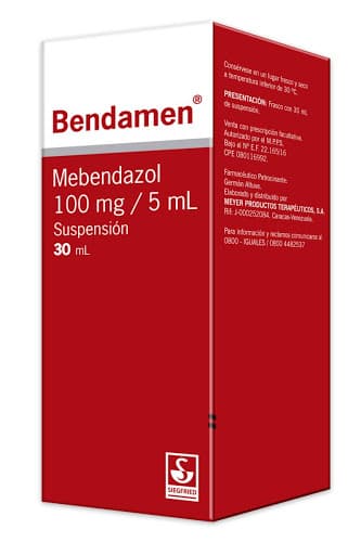 BENDAMEN 100MG/5ML 30ML