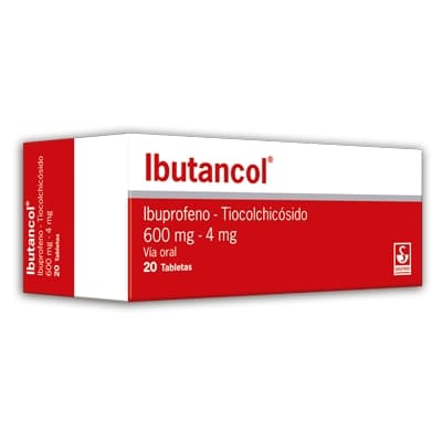 IBUTANCOL 600MG-4MG 20TAB