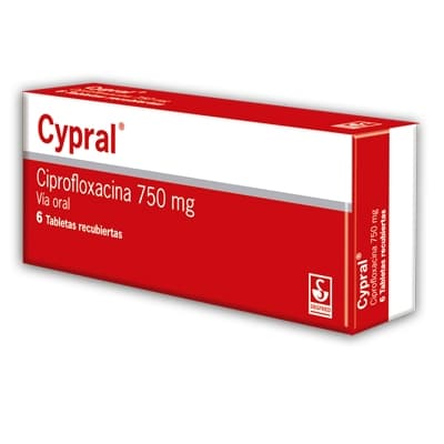 CYPRAL 750MG X 6TAB
