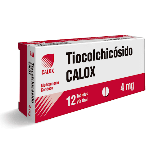 TIOCOLCHICOSIDO 4MG X 12TAB CALOX