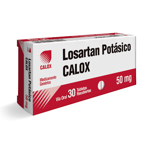 LOSARTAN POTASICO 50MG X 30TAB CALOX