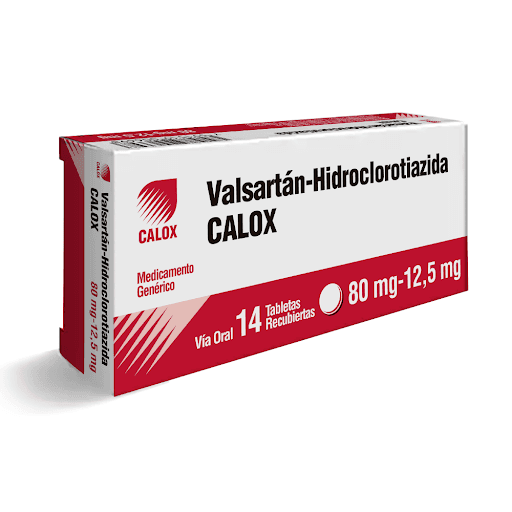 VALSARTAN-HIDRO 80MG-125MG X 14TAB CALO