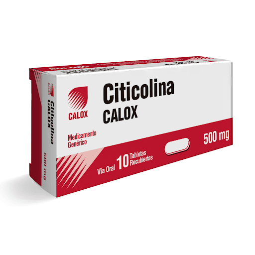 CITICOLINA 500MG X 10TAB CALOX