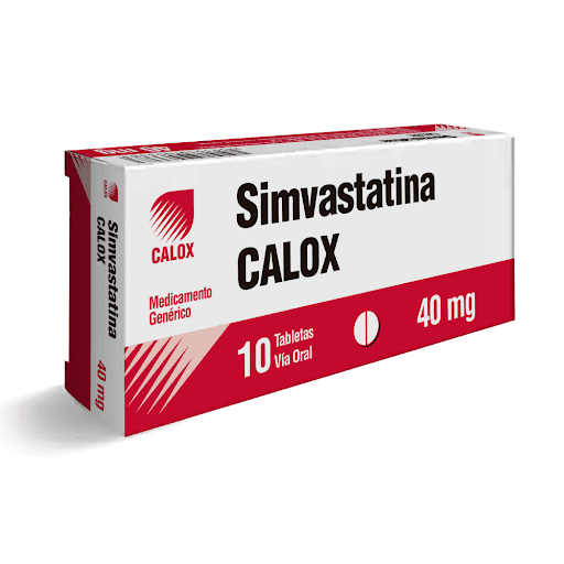 SIMVASTATINA 40MG X 10TAB CALOX