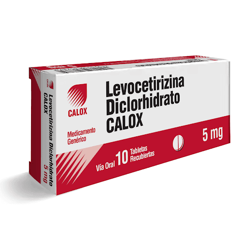 LEVOCETIRIZINA DICLORHIDRATO 5MG X 10TAB