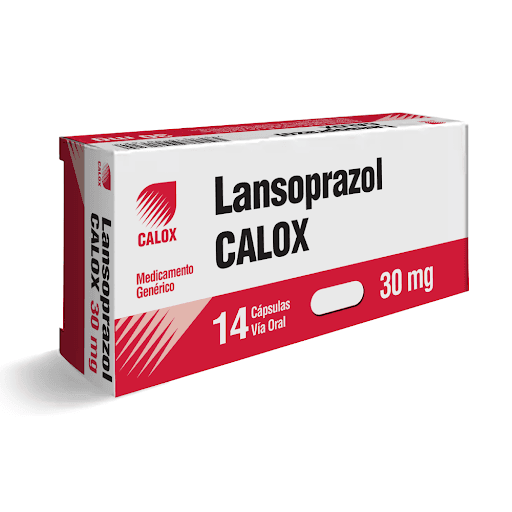 LANSOPRAZOL 30MG X 14CAP CALOX