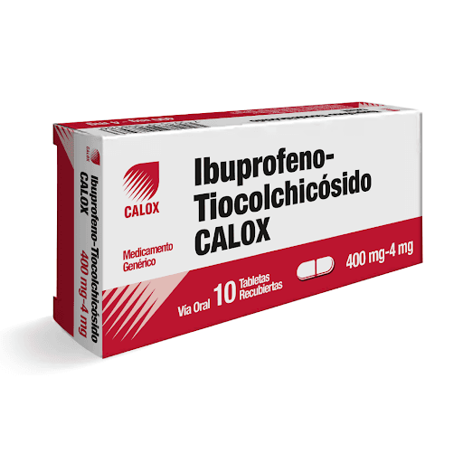 IBUPROFENO-TIOCOLCHI 400MGMG-4MG X10TAB