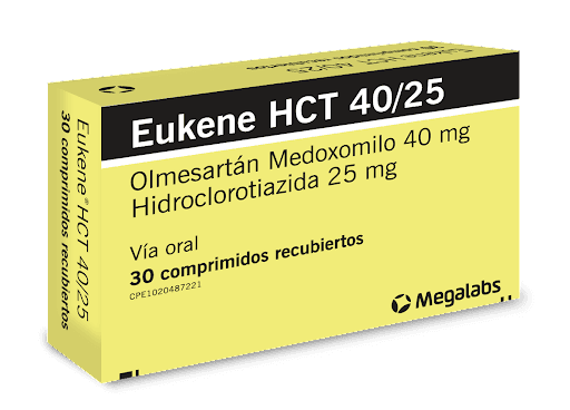 EUKENE HCT 40MG-25MG X 30 COMPR