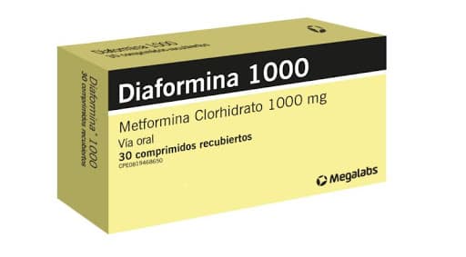DIAFORMINA 1000MG X 30COM