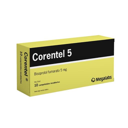 CORENTEL 5mg X 10 COMP REC