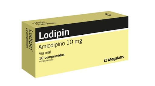 LODIPIN 10 MG X 10 COMP